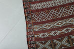 Moroccan kilim 5.4 FT X 9.4 FT Boho rug