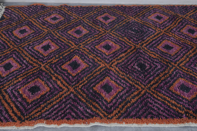 Moroccan Handmade Rug - Handwoven 5.3 x 7 Feet | Vibrant Geometric Design