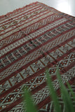 Moroccan kilim 5.4 FT X 9.4 FT Boho rug