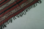 Hand woven Berber kilim 5.1 ft x 8.6 ft