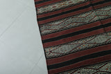 Hand woven Berber kilim 5.1 ft x 8.6 ft