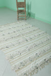 Berber Wedding Blanket Rug 3.7 FT X 5.5 FT