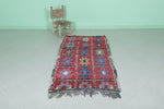 Vintage Moroccan Hallway Rug 3.1 X 6.1 Feet