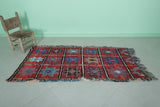 Vintage Moroccan Hallway Rug 3.1 X 6.1 Feet