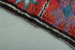 Vintage Moroccan Hallway Rug 3.1 X 6.1 Feet