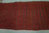 Vintage Flat woven kilim 2.7 FT X 4.6 FT