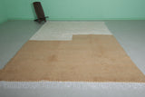 Handmade Moroccan Rug - Handwoven 8.2 x 12 Feet | Minimalist Wool Design