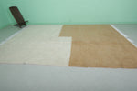 Handmade Moroccan Rug - Handwoven 8.2 x 12 Feet | Minimalist Wool Design