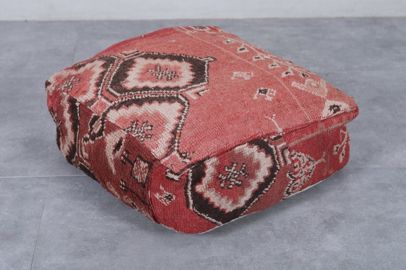 Moroccan handmade old ottoman pouf