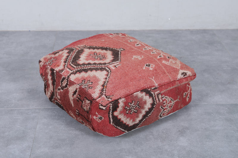 Moroccan handmade old ottoman pouf