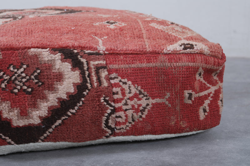 Moroccan handmade old ottoman pouf