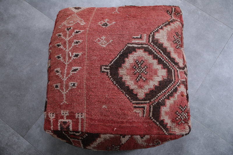 Moroccan handmade old ottoman pouf