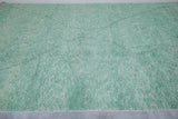 Green Moroccan rug 7.7 X 11.5 Feet