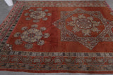 Old Moroccan rug 7.4 X 9.5 Feet