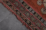 Old Moroccan rug 7.4 X 9.5 Feet