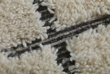 Beni ourain  rug - Custom rug - Handmade Moroccan rug