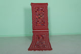 Entryway runner rug 1.8 X 6.5 Feet - red rug