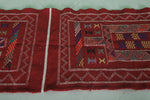 Entryway runner rug 1.8 X 6.5 Feet - red rug