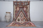 Tribal Moroccan Rug with Vibrant Patterns - 5.8 x 11.6 Feet