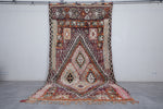 Tribal Moroccan Rug with Vibrant Patterns - 5.8 x 11.6 Feet