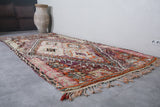 Tribal Moroccan Rug with Vibrant Patterns - 5.8 x 11.6 Feet