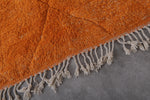 Orange Beni Ourain Rug - 6.2 x 8 Feet | Moroccan Handmade