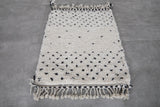 Tribal Moroccan Rug - 2 x 2.9 Feet | Handmade Berber Carpet