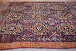 Moroccan Boujaad Rug with Vibrant Tribal Motifs - 6.6 x 13.1 Feet