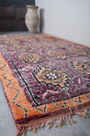 Moroccan Boujaad Rug with Vibrant Tribal Motifs - 6.6 x 13.1 Feet