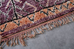 Moroccan Boujaad Rug with Vibrant Tribal Motifs - 6.6 x 13.1 Feet