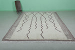 Moroccan Azilal Rug - Handwoven 8 x 11 Feet | Geometric Wool Design