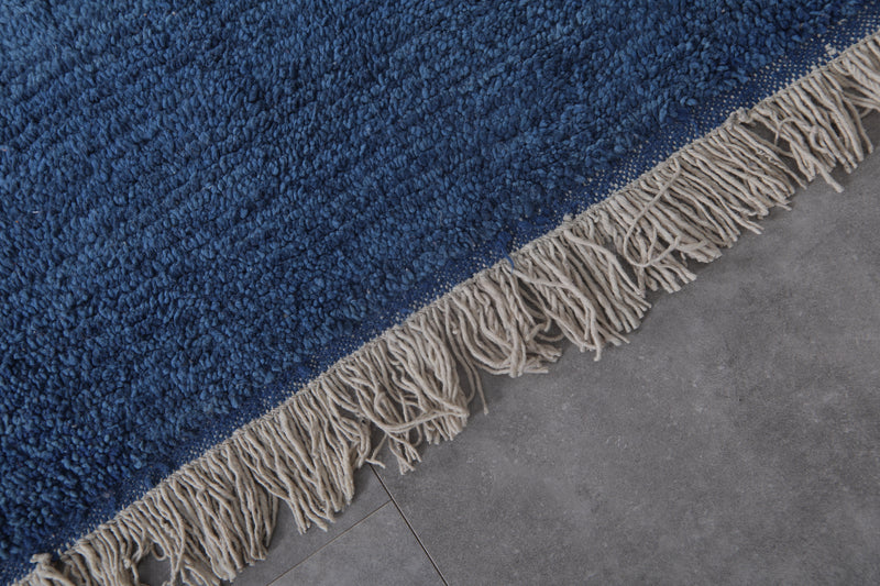 Blue Moroccan Rug – 8.5 x 10.4 ft | Handwoven Modern Artistry