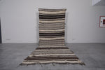 Handwoven kilim rug 4.3 FT X 11.1 FT