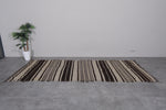 Handwoven kilim rug 4.3 FT X 11.1 FT