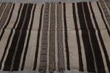 Handwoven kilim rug 4.3 FT X 11.1 FT