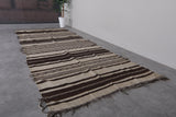 Handwoven kilim rug 4.3 FT X 11.1 FT