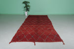 Runner Red Azilal rug 5.1 X 12.3 Feet