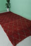 Runner Red Azilal rug 5.1 X 12.3 Feet