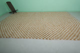 Hand-Knotted Moroccan Rug - Checkerboard Design | 9 x 13.5 ft