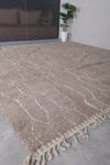 Handmade Moroccan Rug - 10.4 x 10.3 Feet | Wool Berber Carpet