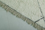 Diamond Moroccan Rug - Handwoven 7.1 x 7.5 Feet | Timeless Wool Elegance