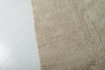 Beige Moroccan Rug - Handwoven Wool | 7.6 x 10 Feet