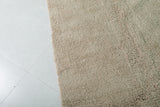 Beige Moroccan Rug - Handwoven Wool | 7.6 x 10 Feet