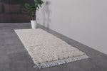 Runner Moroccan rug dots 3.1 X 8.2 Feet