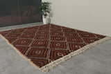 Moroccan wool rug 8.3 FT X 10.1 FT - 