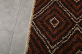 Moroccan wool rug 8.3 FT X 10.1 FT - 