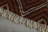 Moroccan wool rug 8.3 FT X 10.1 FT - 