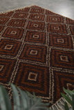 Moroccan wool rug 8.3 FT X 10.1 FT - 