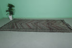 Vintage Moroccan Runner Rug 5 X 11.5 Feet