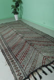 Vintage Moroccan Runner Rug 5 X 11.5 Feet